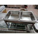 Chafer Bufetera Reforzado Completo Certificado Nsf Y Con Entero Y 2 Insertos 1/2x6cm Arol - Electrodomesticos Olvera