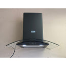 Campana De Cocina Extractora Pared 60 Cm Negra Mod Lavanda - Electrodomesticos Olvera