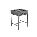 Parrilla 4 Quemadores Estructural Para Negocio 60cm - Electrodomesticos Olvera