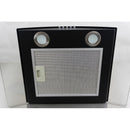 Campana De Cocina Extractora Pared 60 Cm Negra Mod Lavanda - Electrodomesticos Olvera