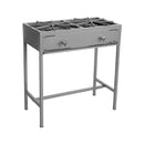 Parrilla 2 Quemadores Estructural Para Negocio 80 Cm - Electrodomesticos Olvera