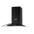 Campana De Cocina Extractora Pared 60 Cm Negra Mod Lavanda - Electrodomesticos Olvera