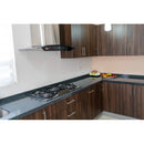 Combo Parrilla 5 Quemadores Vidrio Templado P-CN5Q87 y Campana Extractora Tulipan - Electrodomesticos Olvera