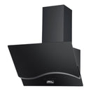 Campana Cocina Extractora Premium Pantalla Cristal Templado Negro 60cm Tactil Focos Led Chimenea Telescopica Jazmin Arol - Electrodomesticos Olvera