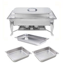 Chafer Bufetera Reforzado Completo Certificado Nsf Y Con Entero Y 2 Insertos 1/2x6cm Arol - Electrodomesticos Olvera