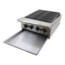 Asador 24" A Gas Con Radiante Asber AERB-24