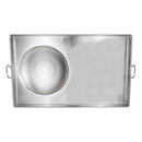 Comal Pozo Lateral De 50X80 Acero Inox.