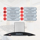 Campana Extractora, 90cm, Vidrio y Acero Inoxidable, Tipo Curvo, AROL Modelo Tulipán