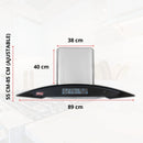 Campana Extractora, 90cm, Vidrio y Acero Inoxidable, Tipo Curvo, AROL Modelo Tulipán