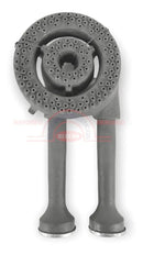 Quemador Industrial A Gas Doble 2 Tomas 19cm Pára Estufones