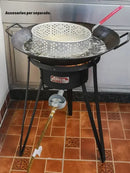 Olla Cesta De Aluminio Para Freír Con Tapa Arol