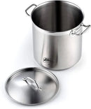 Olla de Acero Inoxidable AROL 100 Lts, 50x50 cm