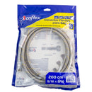 Manguera Coflex 2.00 Mts.5/16 Acero Inox