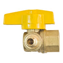 Llave De Paso P/Gas 1/2 X 5/16 C/Codo