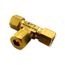 Tee Terminal de Compresión con Barril 1/4"