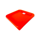 Tapa P/Contenedor Cuadrado Roja De 6 Y 8