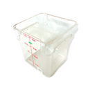 Contenedor Cuadrado Transparente Policar