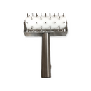 Rodillo Para Masa Con Picos 5" Acero/Pla