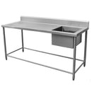 Fregadero Doble Tarja Der. 160X70X90