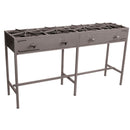 Parrilla 4 Quemadores L4 1.60X.40X.85