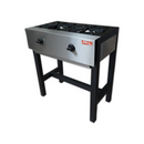 Parrilla 2 Quemador Industrial Alta 76X40X85