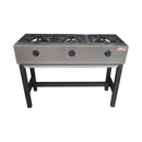 Parrilla 3 Quemador Industrial Alta 111X40X85