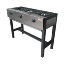 Parrilla 3 Quemador Industrial Alta 111X40X85