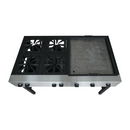 Estufa 4 Quemadores Con Plancha Ref 141X.76X.90