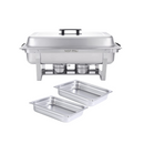 Chafer Bufetera Plegable Completo Con Certificación Nsf Y 2 Insertos 1/2x6cm - Electrodomesticos Olvera