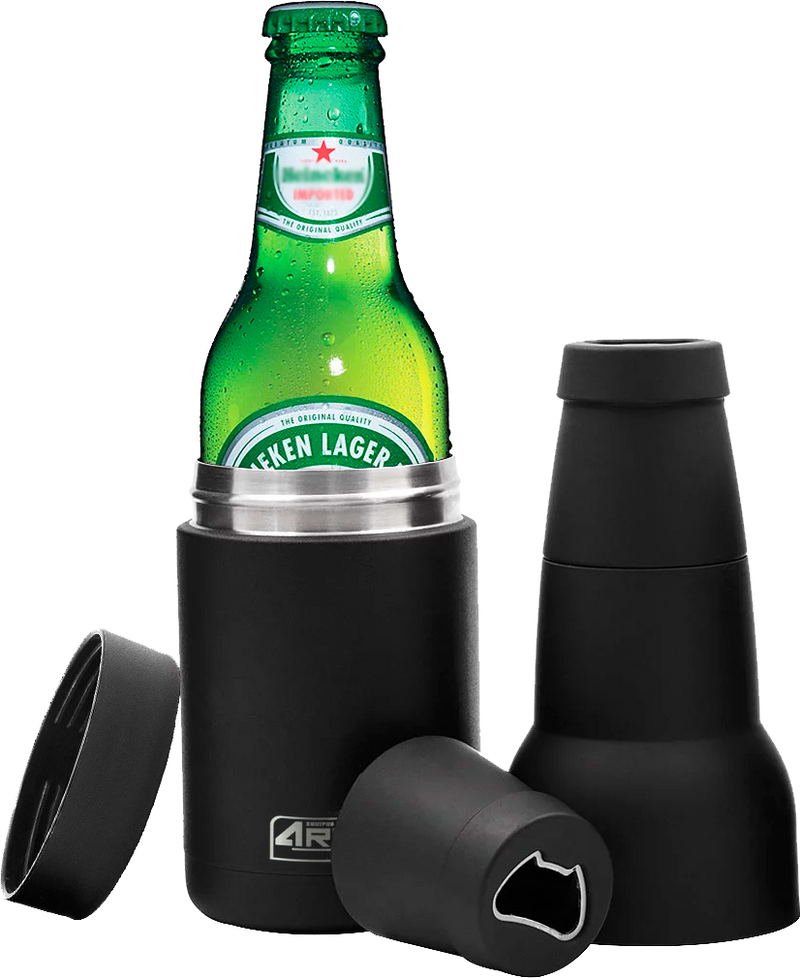 Enfriador de botellas de cerveza, enfriador de botellas de acero inoxidable  doble para latas de botellas de cerveza de cola, aislantes al vacío