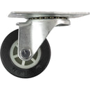 Rodaja Plana 2 1/2" C/P Giratoria T/Pesd