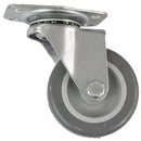Rodaja Plana 2 1/2" Lux C/Placa S/F