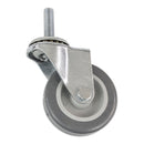 Rodaja Plana 2 1/2" Lux C/Rosca 3/8 S/F