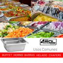 Inserto Acero Inoxidable SEXTO 1/6 x 65 Mm - Electrodomesticos Olvera