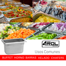 Inserto Acero Inoxidable NOVENO 1/9 x 100 Mm - Electrodomesticos Olvera