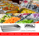 Inserto Acero Inoxidable ENTERO 1/1 x 100 Mm - Electrodomesticos Olvera