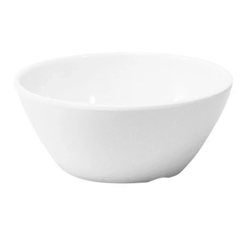 Bowl Conico 6.5" Melamina Blanca
