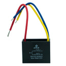 Capacitor Vent-Techo 1.5 + 3 Mfd 250V