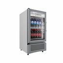 Refrigerador Vertical 1 Puerta Cristal Imbera Vr04