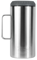 Portacaguamon Termo Acero Inoxidable doble capa AROL 1.2 lts Aislamiento al vacío (Acero Inoxidable Silver)