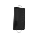 Comal Rectangular De Placa doble 45x22 cms